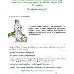 Informacja na stronę o pikniku 28 maja 2015
