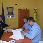 Podpisanie umowy na węzeł do pelletu 2 - 20 08 2015